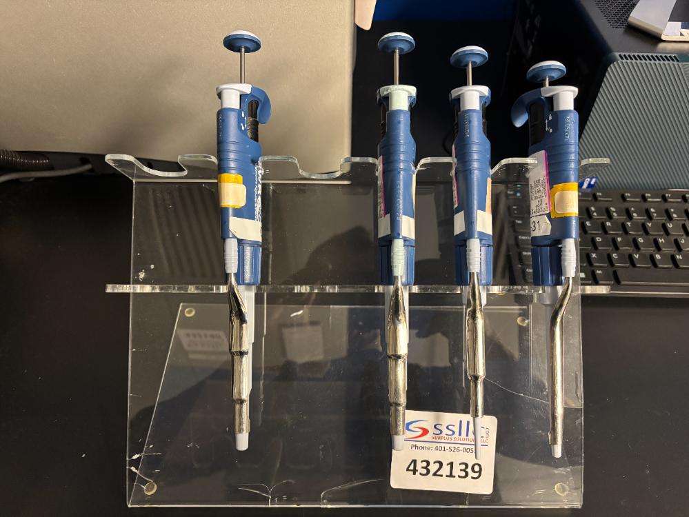 Image of Lot of 4 VWR Single Channel Pipettes